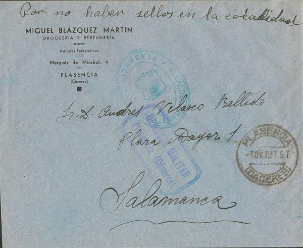 0000041723 - Extremadura. Postal History