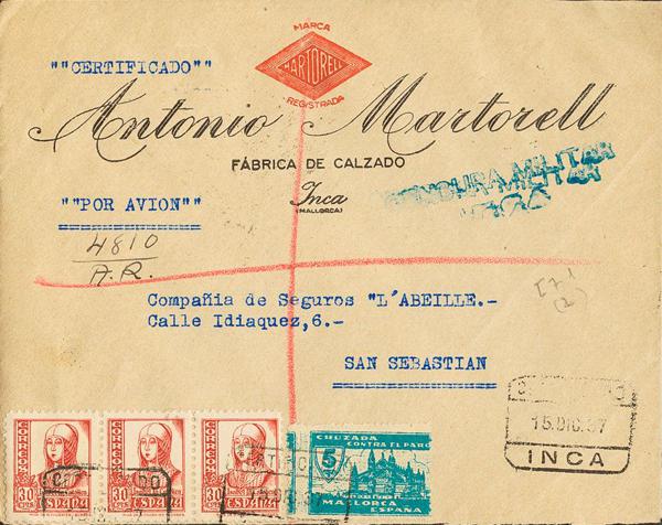0000041773 - Balearic Islands. Postal History
