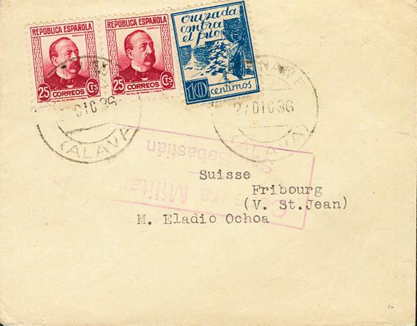 0000042081 - Basque Country. Postal History