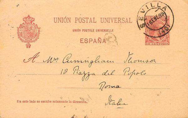 0000042086 - Andalusia. Postal History