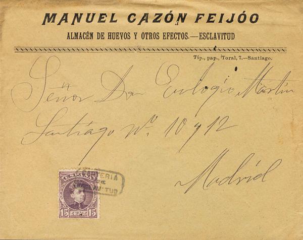 0000042127 - Galicia. Postal History