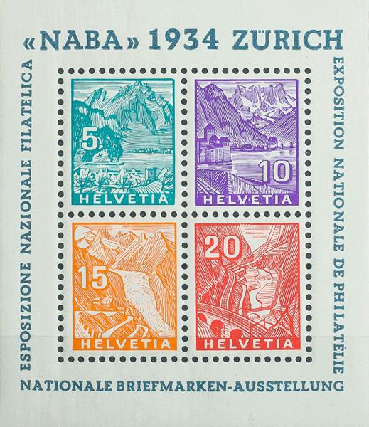 0000042529 - Suiza. Hoja Bloque