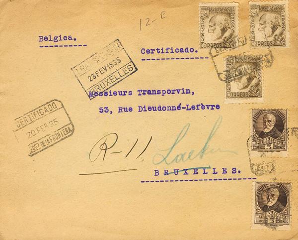 0000042674 - Spain. Spanish Republic Registered Mail