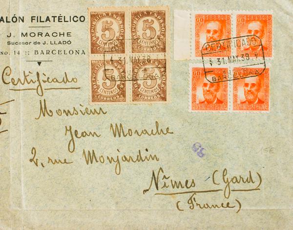 0000042675 - Spain. Spanish Republic Registered Mail