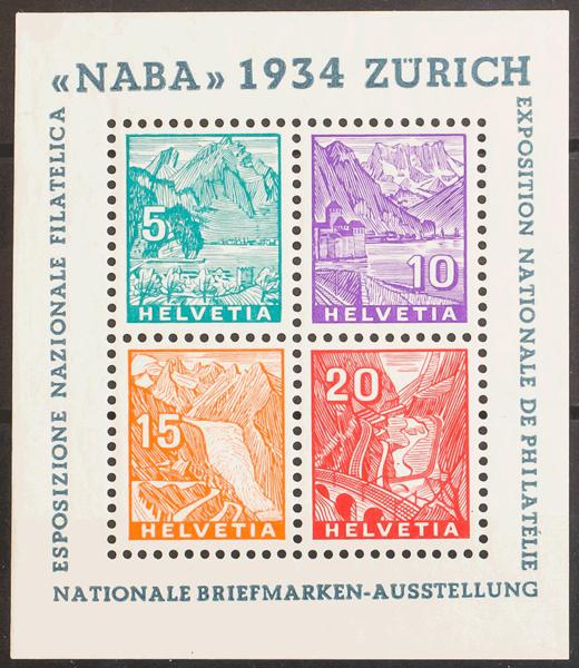 0000043758 - Suiza. Hoja Bloque