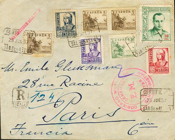 0000044979 - Basque Country. Postal History