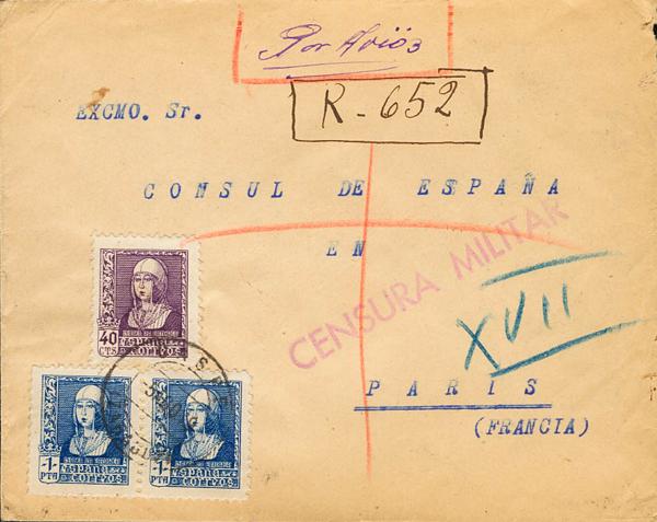 0000045026 - Spain. Spanish State Registered Mail
