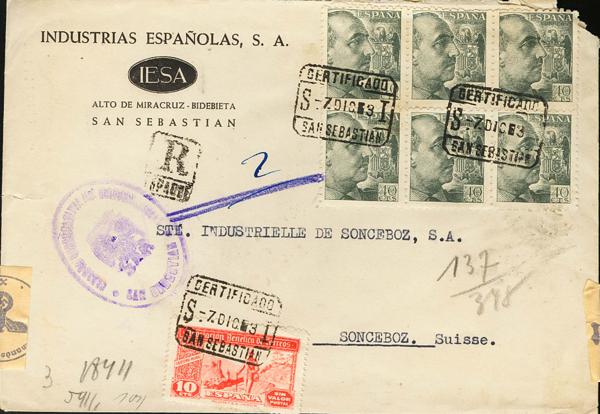 0000045132 - Spain. Spanish State Registered Mail