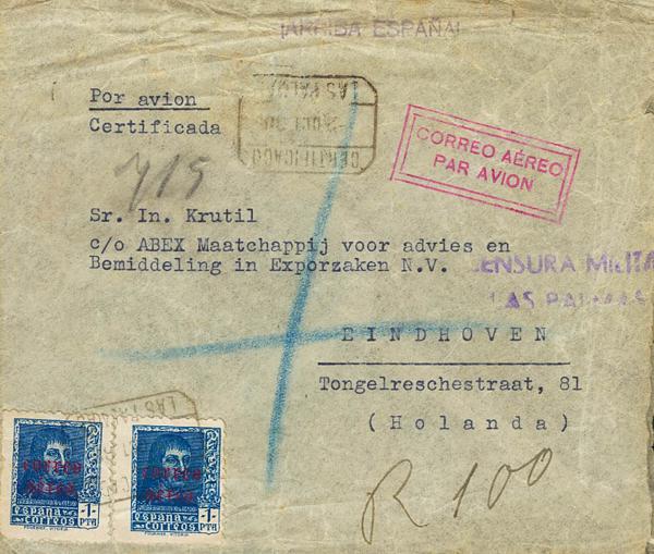 0000045201 - Spain. Spanish State Air Mail