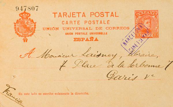 0000045814 - Cataluña. Historia Postal