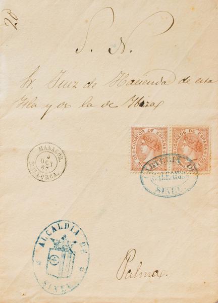 0000047335 - Balearic Islands. Postal History