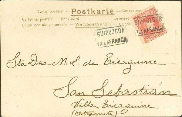 0000048492 - Basque Country. Postal History