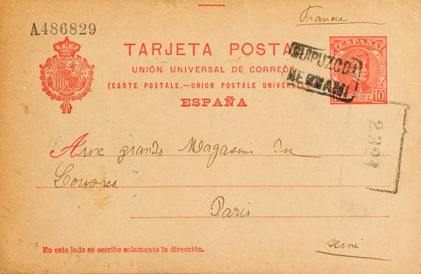 0000048493 - Basque Country. Postal History