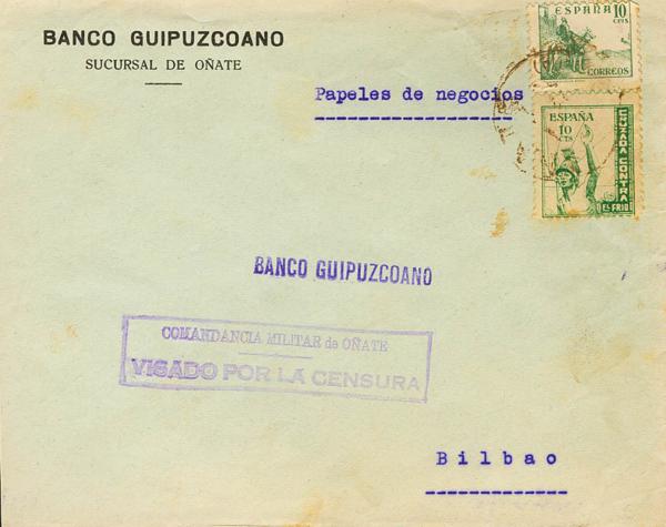 0000048677 - Zona Nacional. Censura Militar Bando Nacional