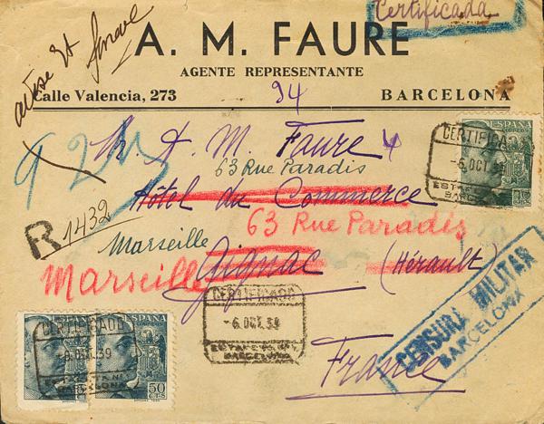 0000048725 - Spain. Spanish State Registered Mail
