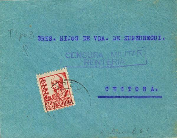 0000048763 - Basque Country. Postal History