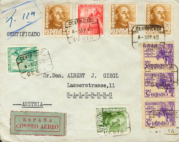 0000048849 - Spain. Spanish State Registered Mail