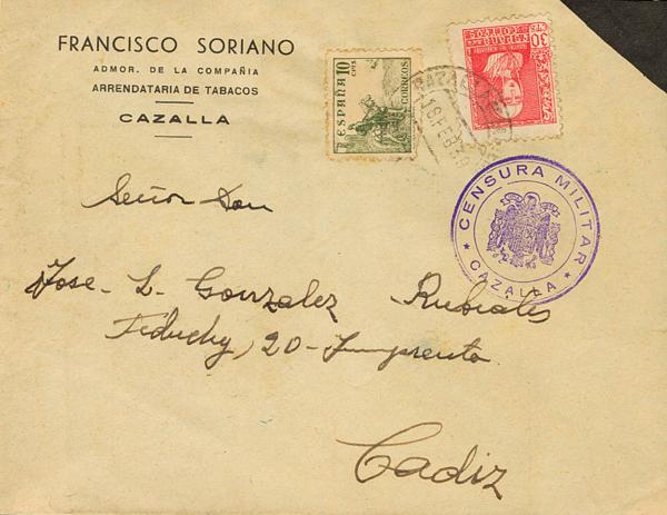 0000048899 - Andalusia. Postal History