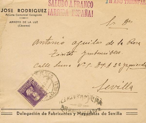 0000048909 - Extremadura. Postal History