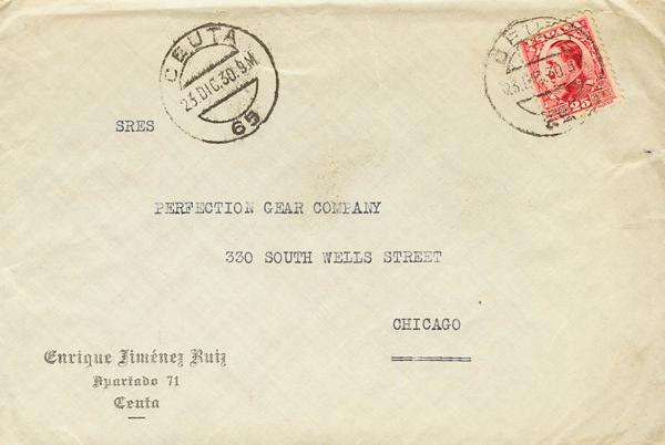 0000048946 - Andalusia. Postal History