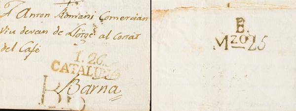 0000049432 - Catalonia. Prephilately