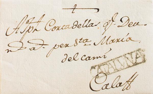 0000049507 - Catalonia. Prephilately