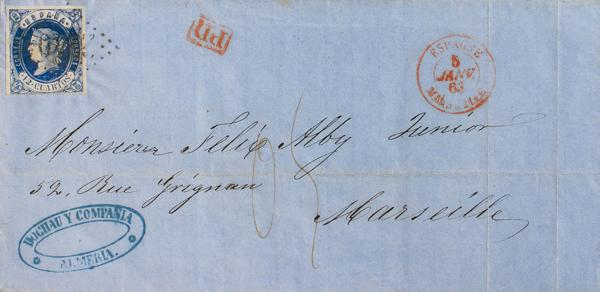 0000050631 - Andalusia. Postal History