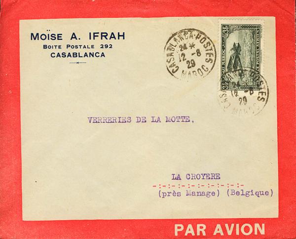 0000053219 - Marruecos Francés. Aéreo