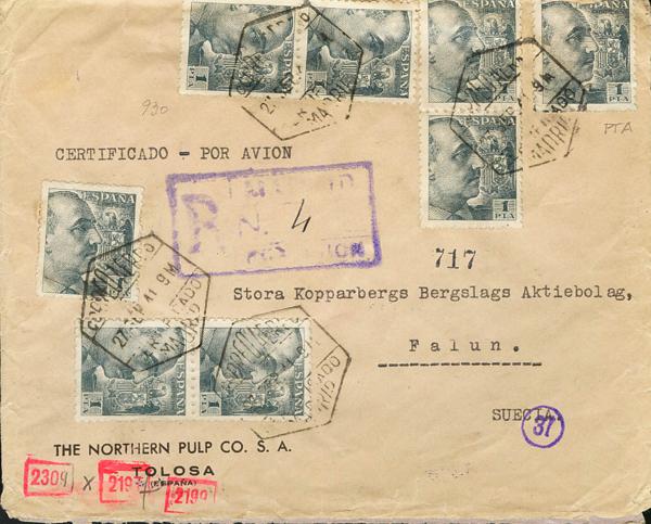0000053434 - Spain. Spanish State Air Mail
