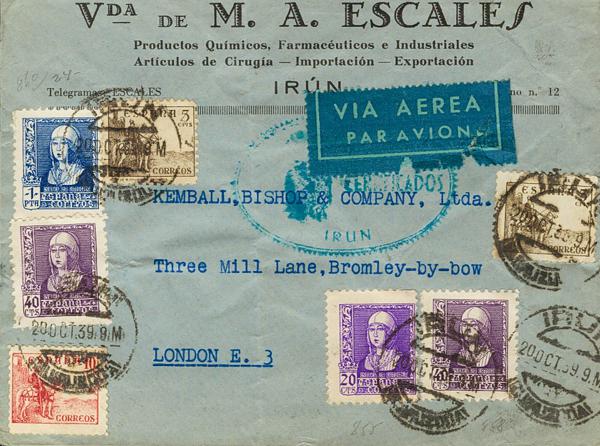 0000053437 - Spain. Spanish State Air Mail