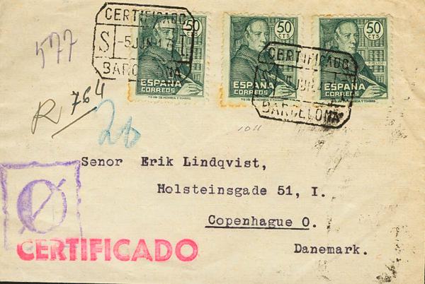 0000053441 - Spain. Spanish State Registered Mail