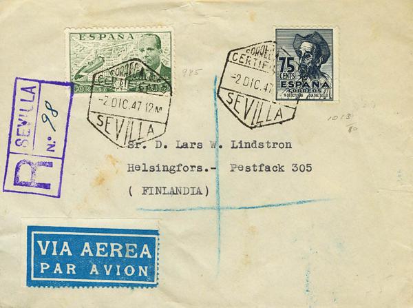 0000053472 - Spain. Spanish State Registered Mail