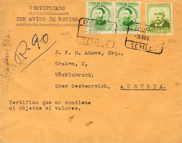 0000053496 - Andalusia. Postal History