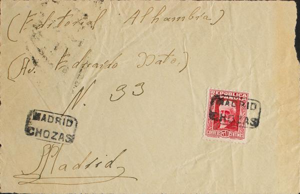 0000054453 - Madrid. Postal History