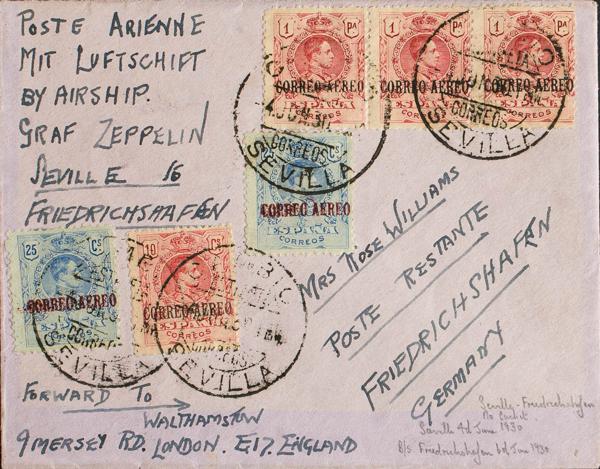 0000054825 - Spain. Alfonso XIII Air Mail
