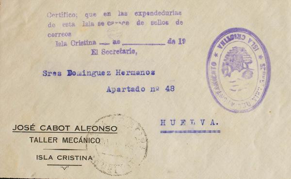 0000055024 - Andalusia. Postal History