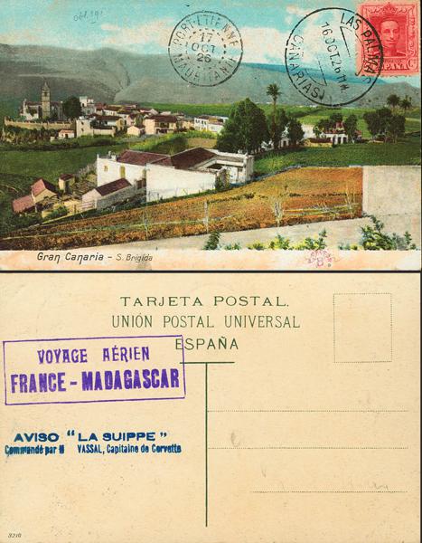 0000055274 - España. Alfonso XIII Correo Aéreo