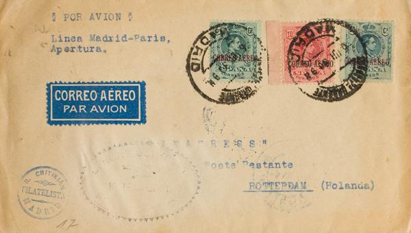 0000055280 - España. Alfonso XIII Correo Aéreo
