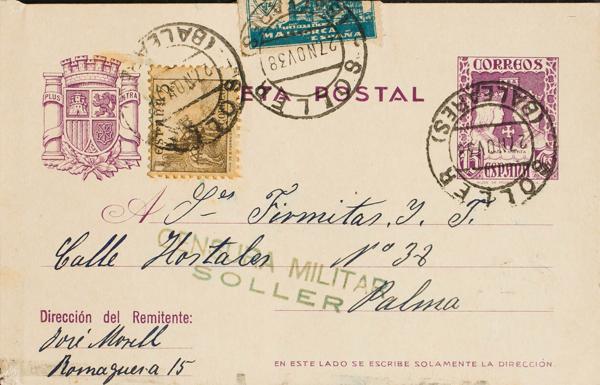 0000055637 - Balearic Islands. Postal History