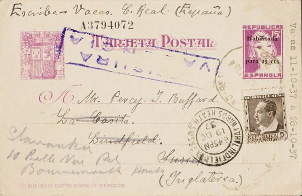 0000055638 - Castile-La Mancha. Postal History