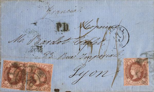 0000056041 - Catalonia. Postal History
