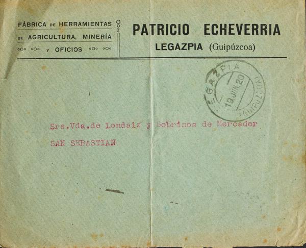 0000056425 - Basque Country. Postal History