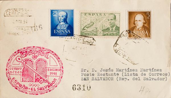 0000057115 - Spain. 2nd Centenary Airmail