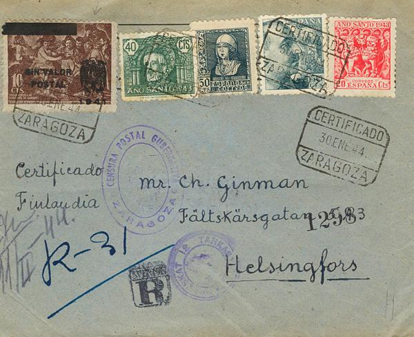 0000058358 - Spain. Spanish State Registered Mail
