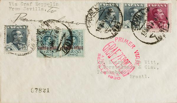 0000058674 - Spain. Alfonso XIII Air Mail