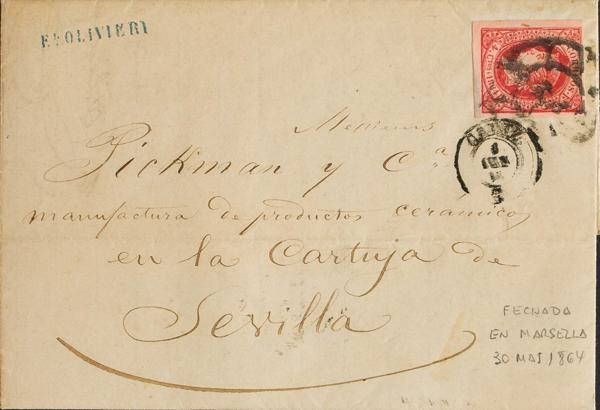0000058722 - Andalusia. Postal History