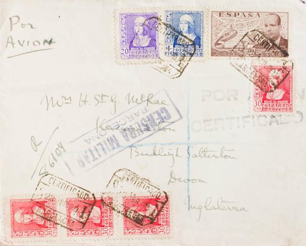 0000059286 - Spain. Spanish State Registered Mail
