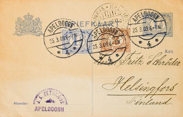 0000060031 - Países Bajos. Entero Postal