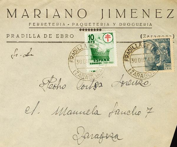 0000060060 - Aragon. Postal History
