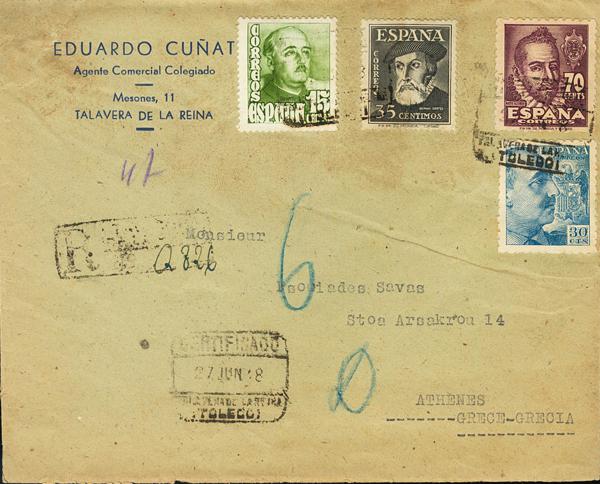 0000060063 - Spain. Spanish State Registered Mail